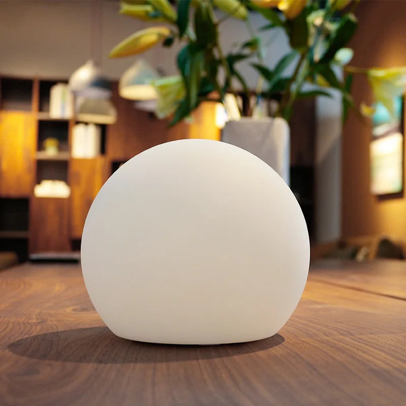 LumiGlobe Wireless LED Table Lamp – 16 Color Ambient Lighting