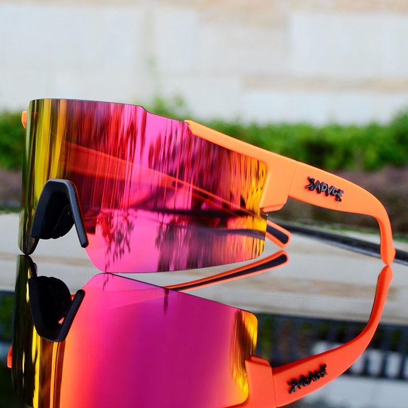 ReflectRide™ Mirrored Cycling Sunglasses