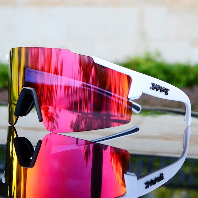 ReflectRide™ Mirrored Cycling Sunglasses