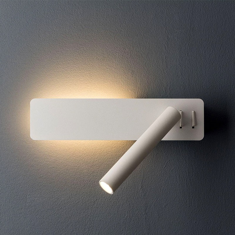 Adjustable LED Wall Reading Light Bedside Swivel Lamp
