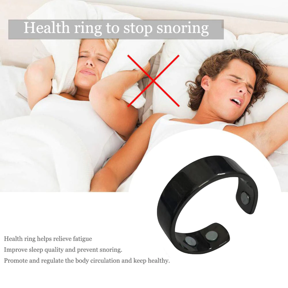 SleepEase™ Anti-Snore Magnetic Ring
