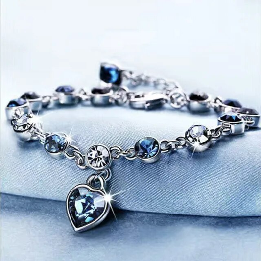 Heart of the Ocean – Crystal Bracelet