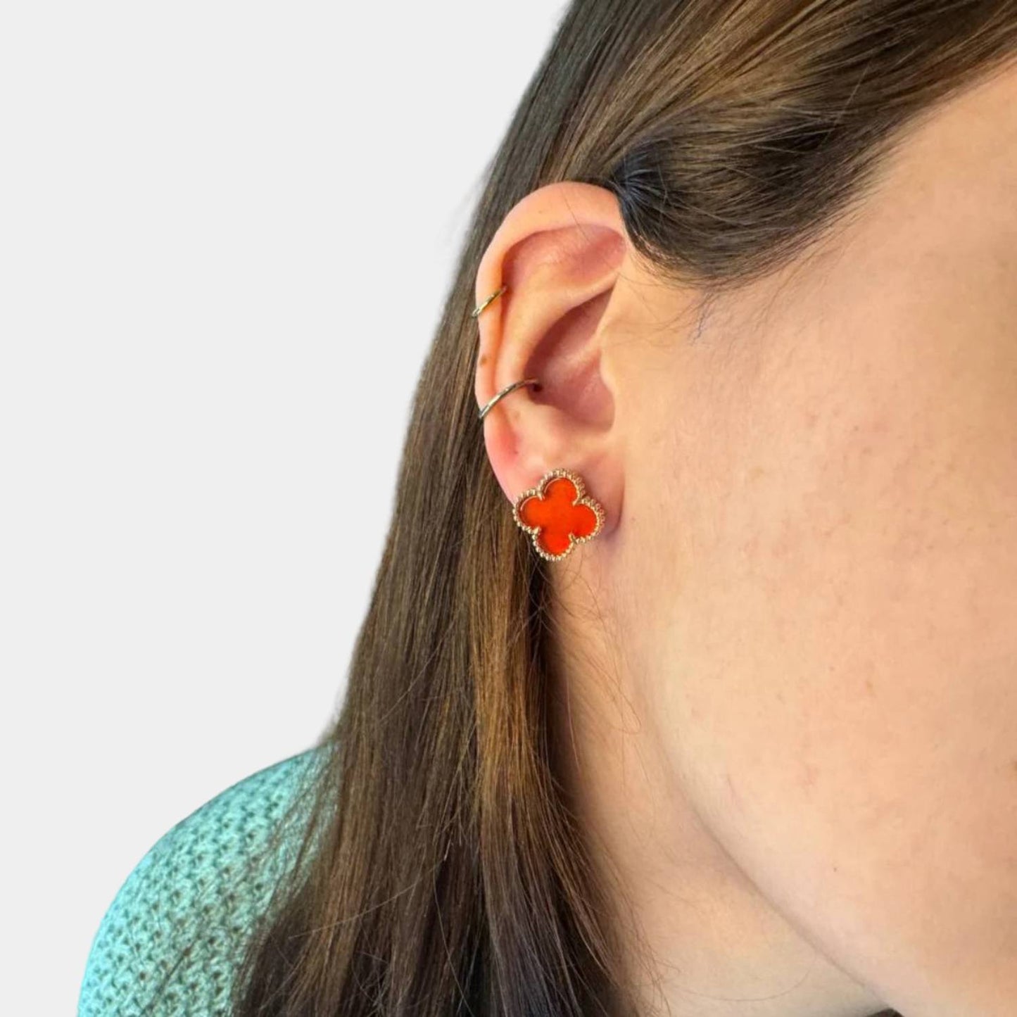 Women’s Minimalist Jewelry Set Necklace Bracelet and Earrings