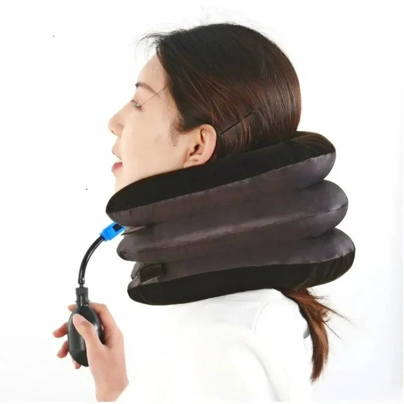 Neck Stretcher Inflatable Air Traction Device – Support for Posture Correction & Neck Alignment