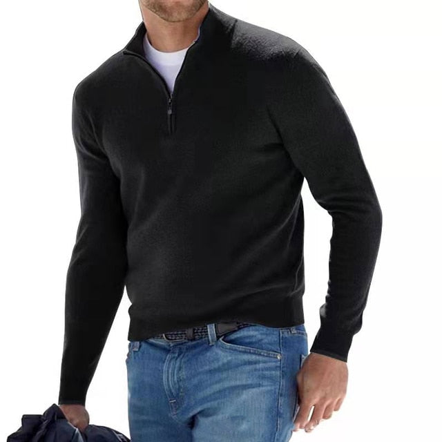 Torino Merino Wool V-Neck Sweater for Men