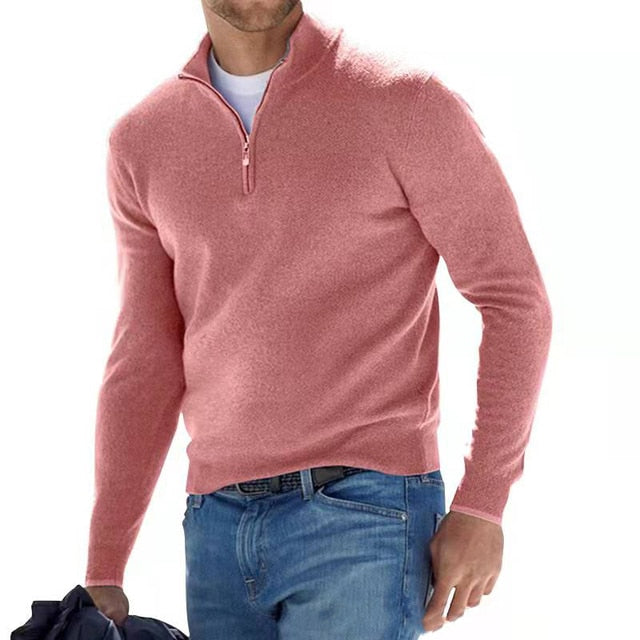 Torino Merino Wool V-Neck Sweater for Men