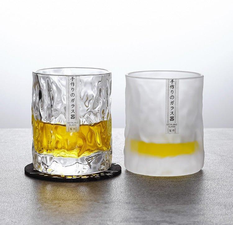 EdoGlacier Edo Kiriko Whisky Glass – Handcrafted Crystal Gift Set