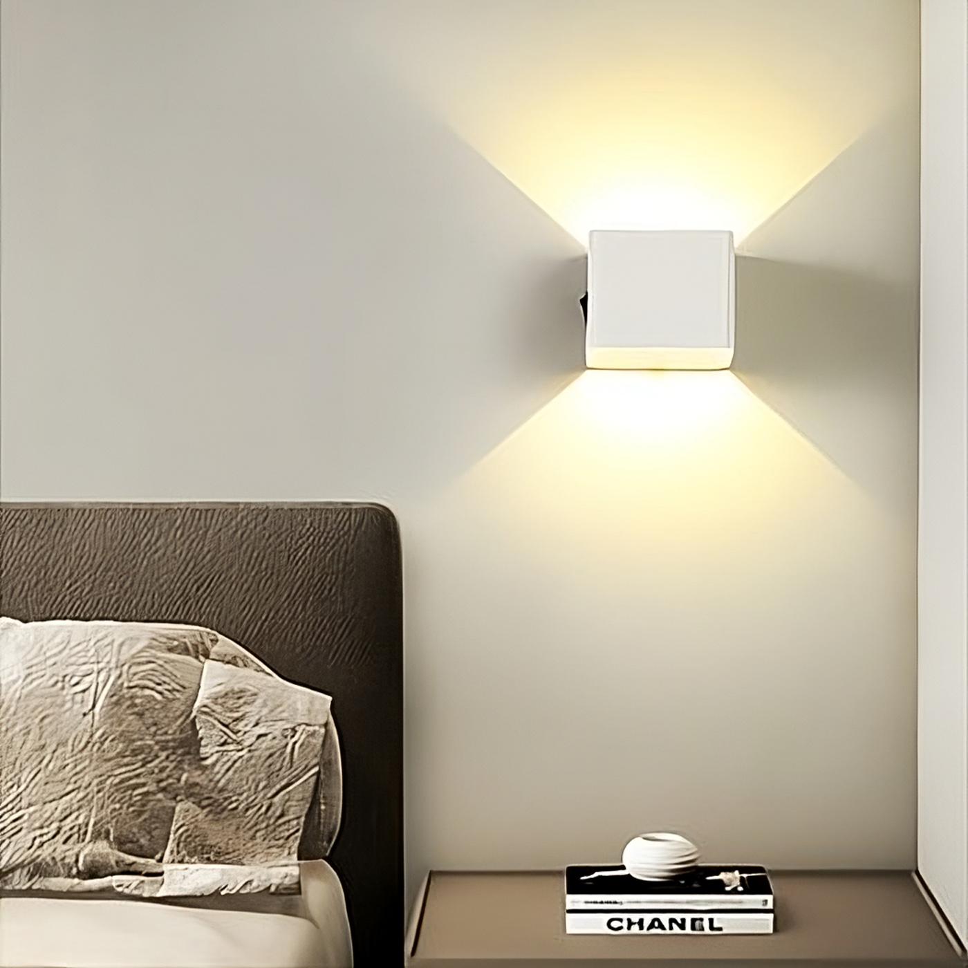 CubeGlow Motion Sensor Wall Light