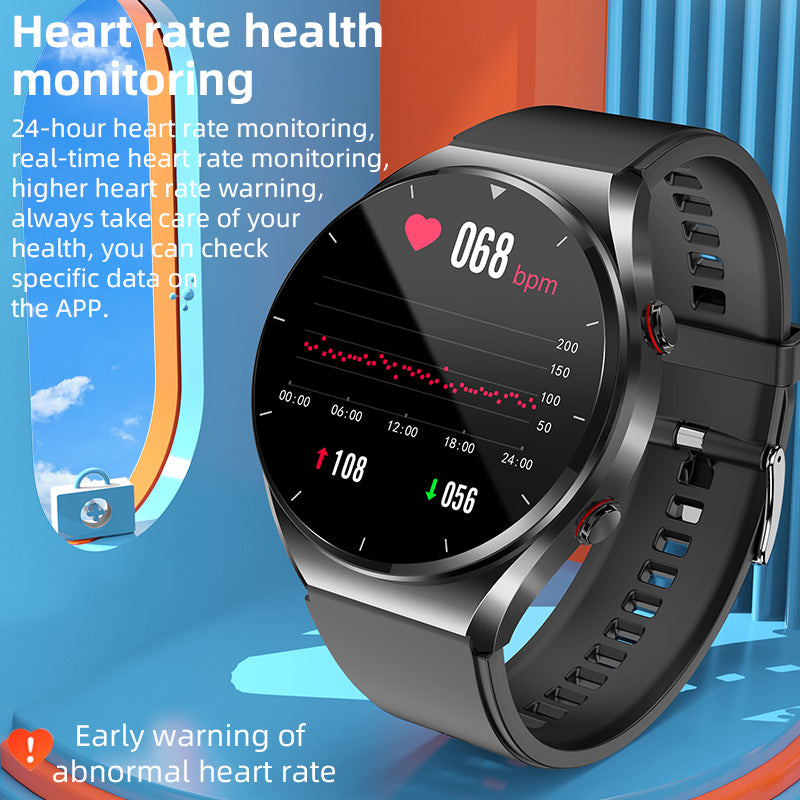 Advanced Health Monitoring Smartwatch with Multi-Sensor Tracking