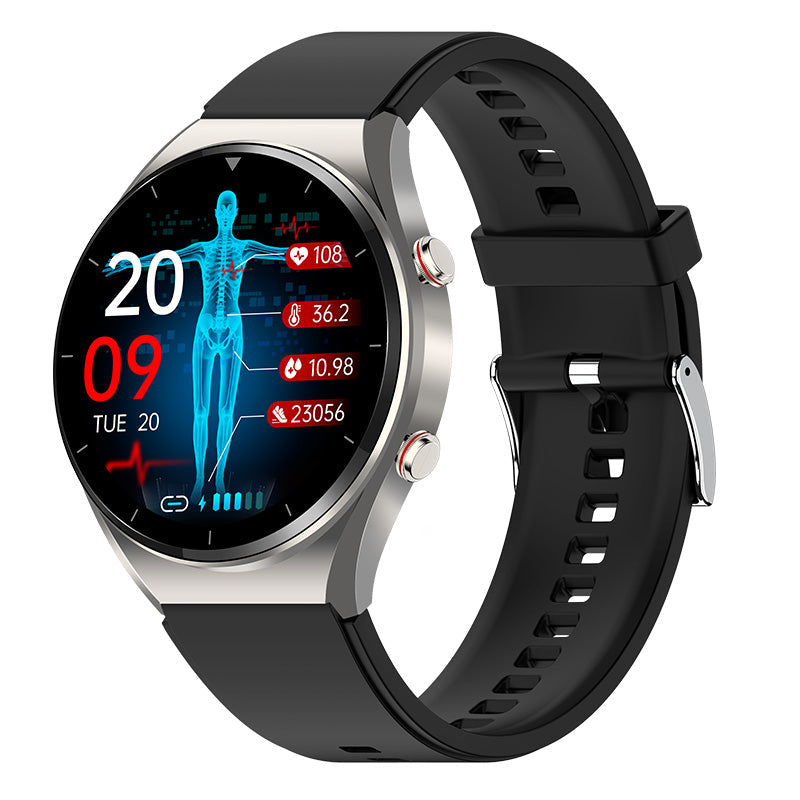 Advanced Health Monitoring Smartwatch with Multi-Sensor Tracking