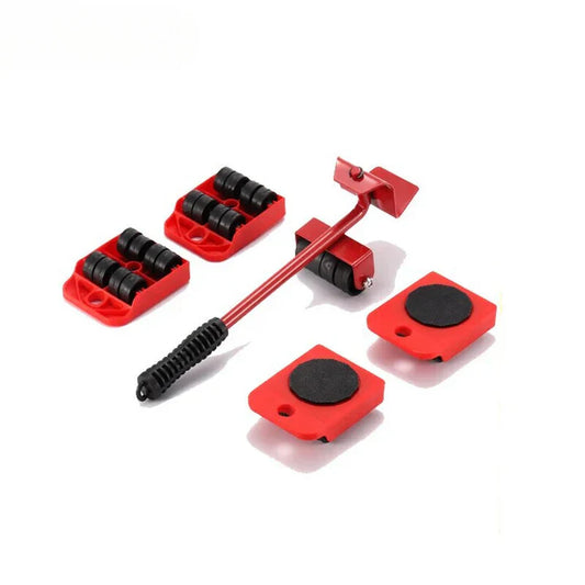 Furniture Moving Tool Set with Lifter and Rollers