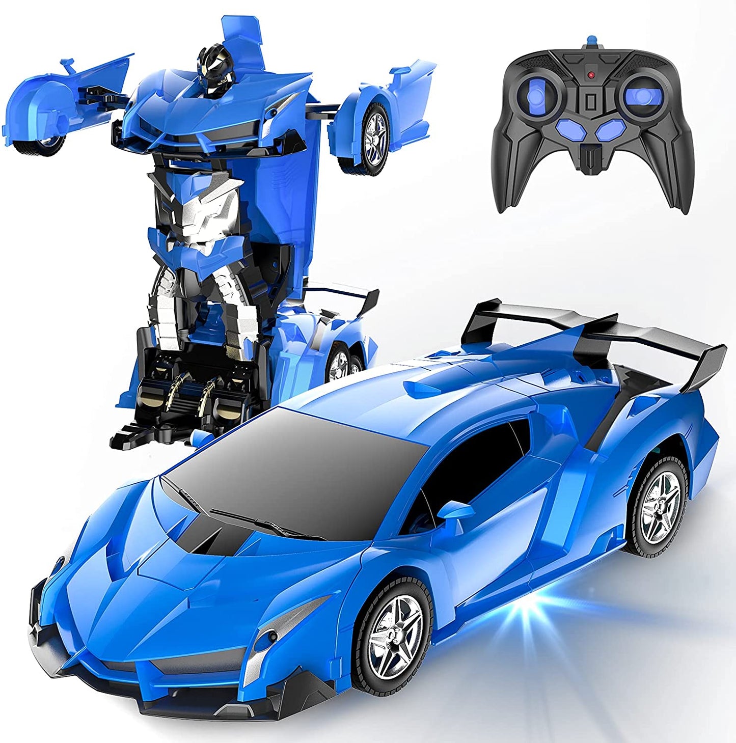 Transforming RC Robot Racing Car