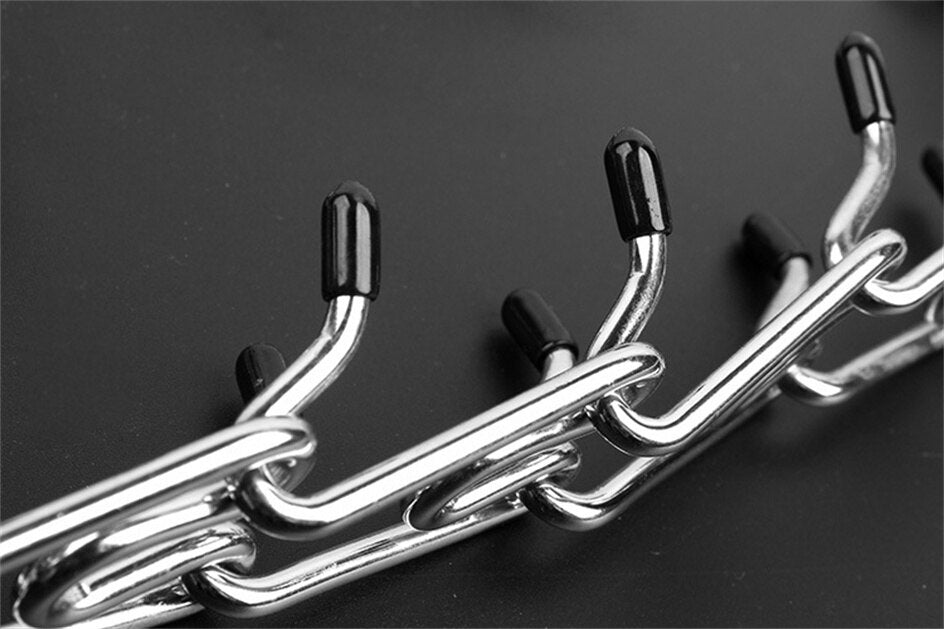 Verstellbares Hundetrainingshalsband Anti-Zug Metallstift-Halsband