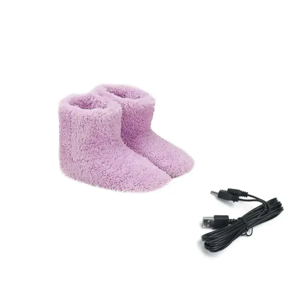 WarmHaven - Soft Heated Slippers for Your Feet