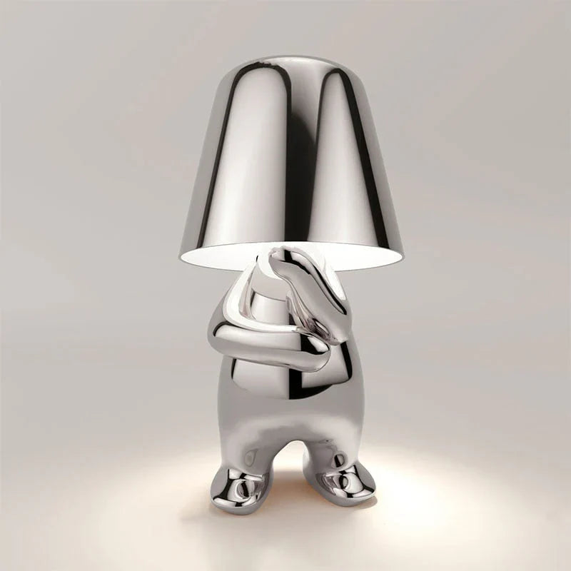Rechargeable Little Figure Touch Control Table Lamp