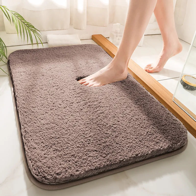 CloudLuxe – Thick Bathroom Mat with Non-Slip Bottom
