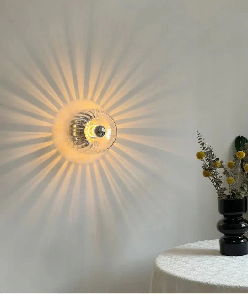 Scandinavian Bauhaus Wall Lamp – Nordic Glow