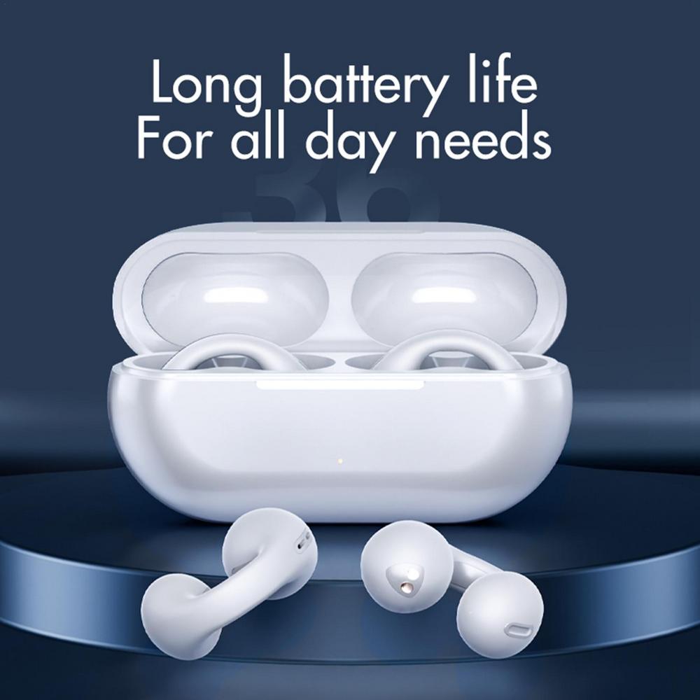 Wireless Open-Ear Bone Conduction Earbuds with Bluetooth 5.3