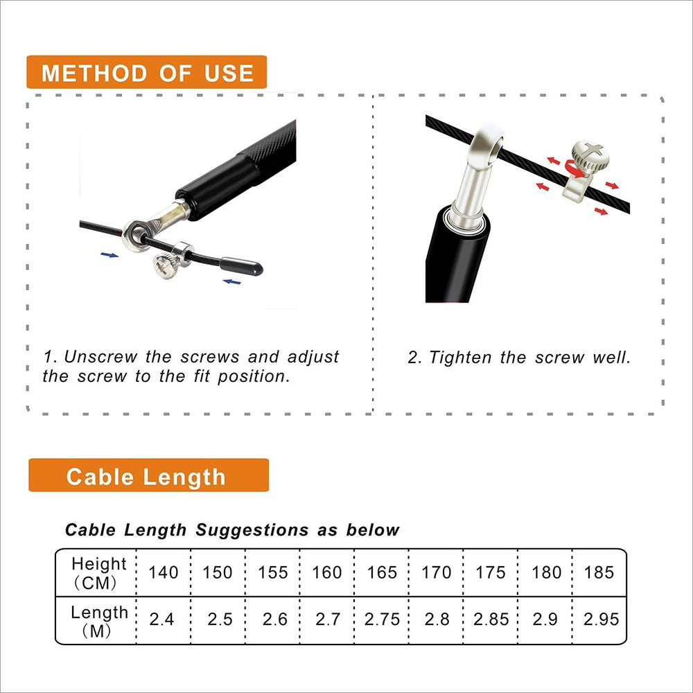 360° Speed Springseil Fitnesstraining
