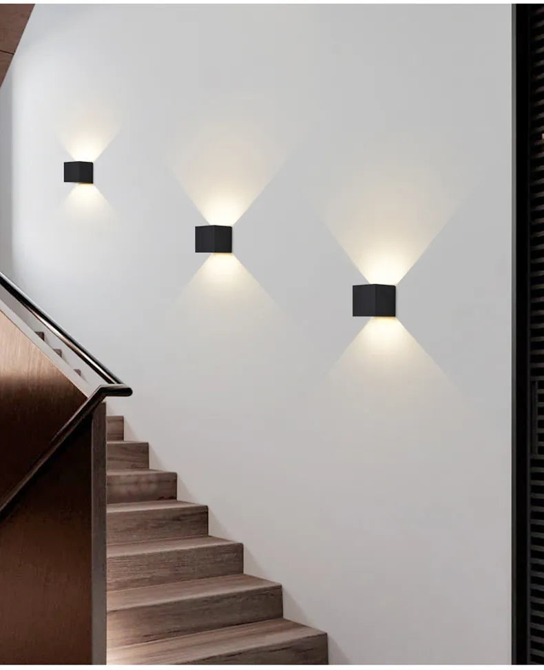 CubeGlow Motion Sensor Wall Light
