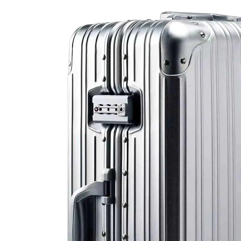 Berlin – Aluminum-Magnesium Business Suitcase (TSA Lock, 4 Sizes)
