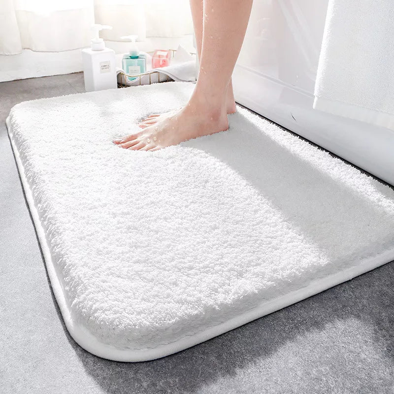 CloudLuxe – Thick Bathroom Mat with Non-Slip Bottom