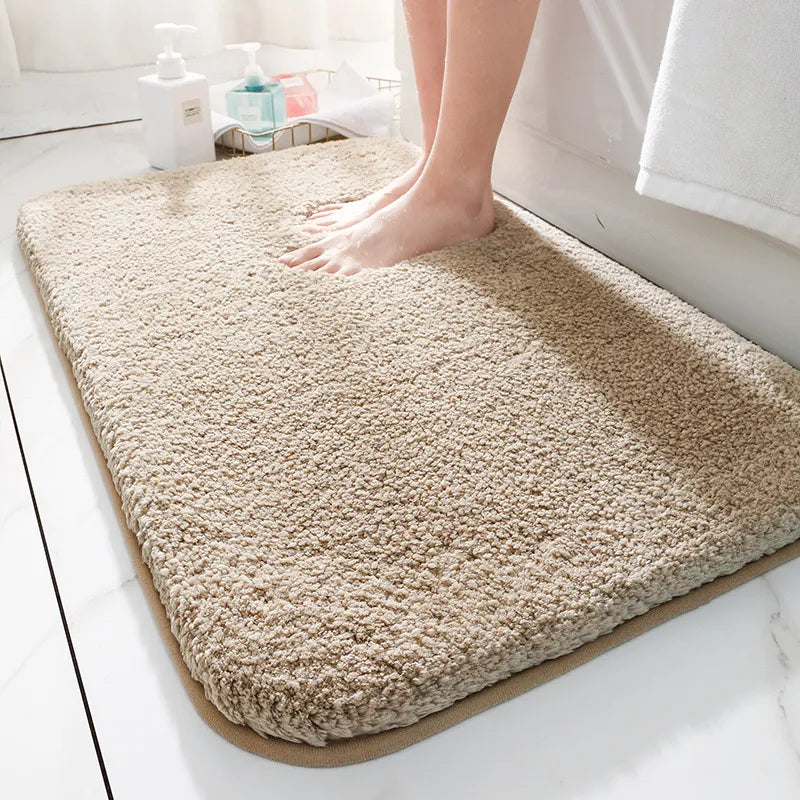 CloudLuxe – Thick Bathroom Mat with Non-Slip Bottom