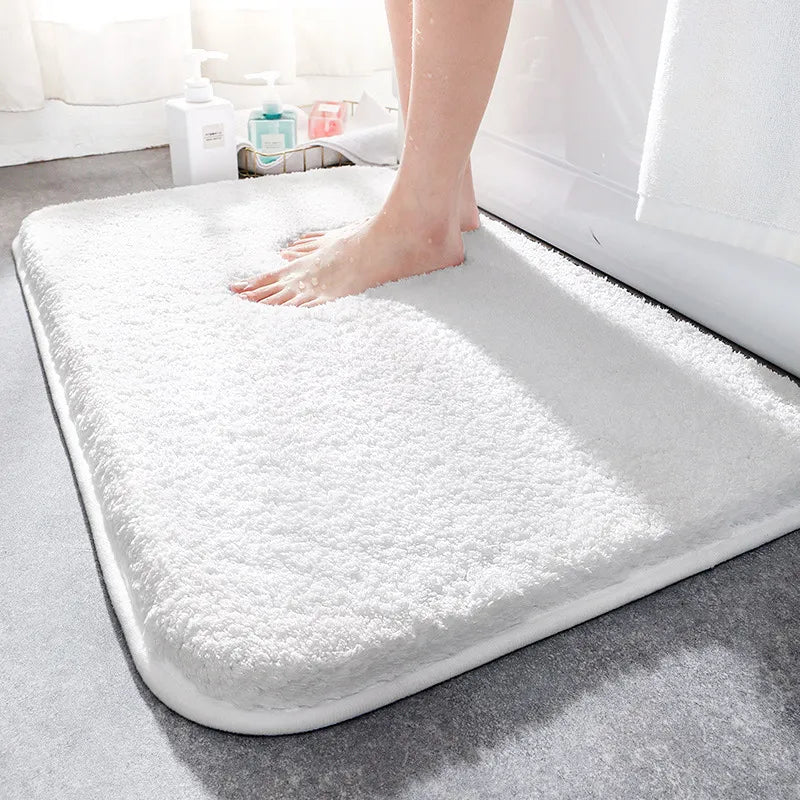 CloudLuxe – Thick Bathroom Mat with Non-Slip Bottom
