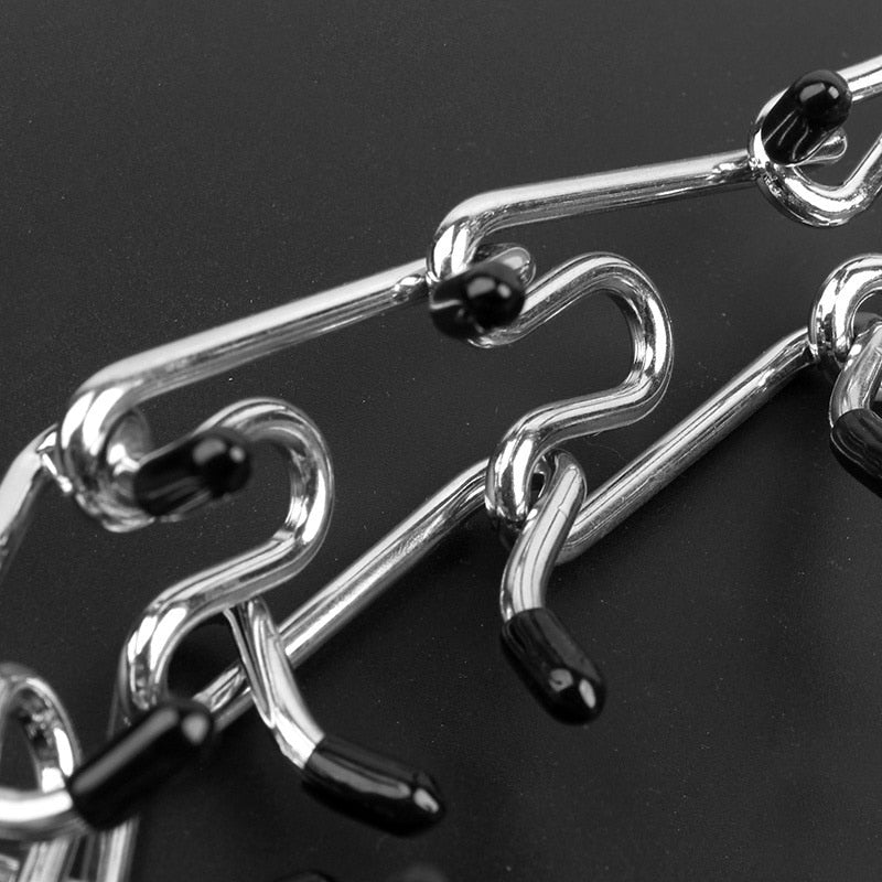 Verstellbares Hundetrainingshalsband Anti-Zug Metallstift-Halsband