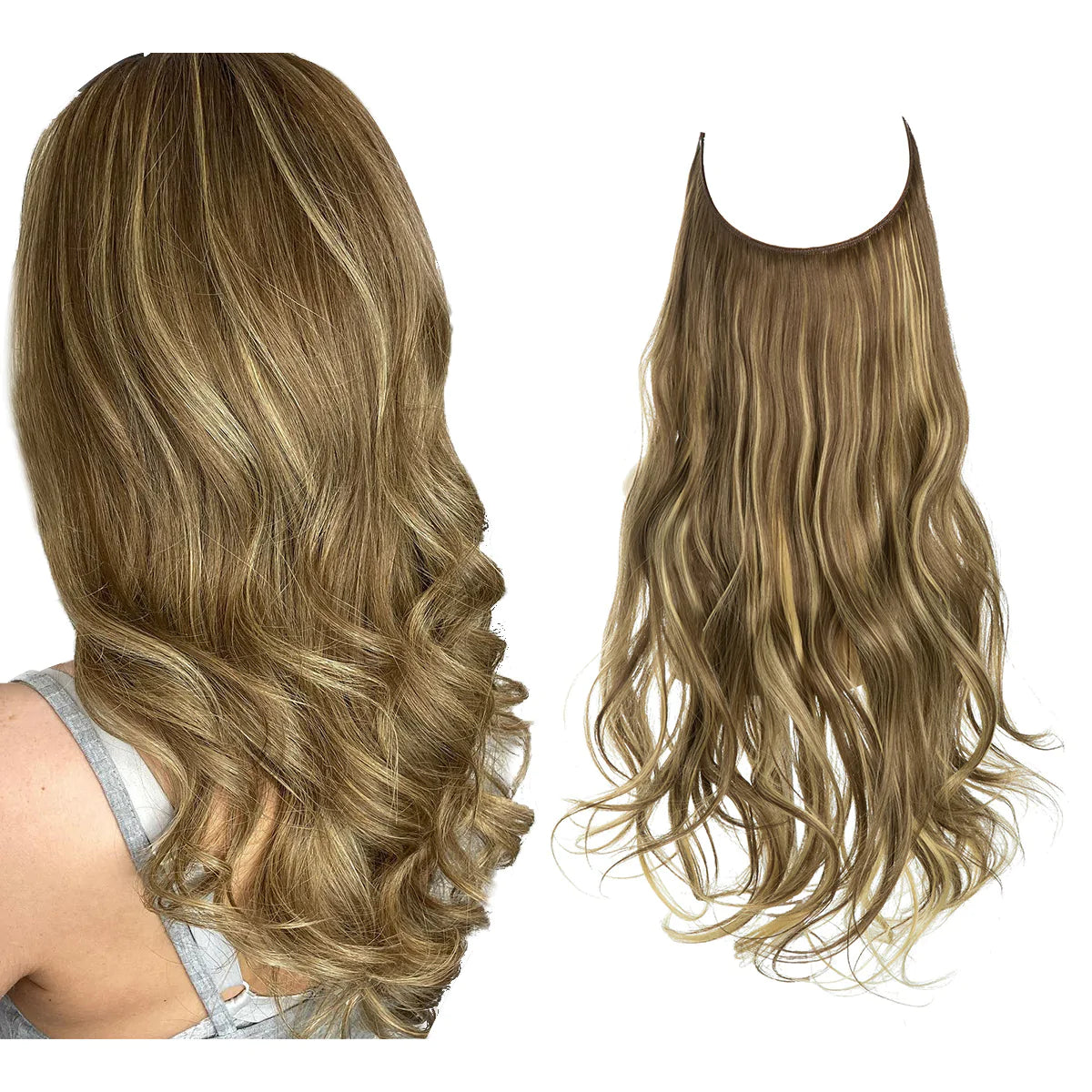 Natural Human Hair Extensions Clip-In Hair Length Extensions