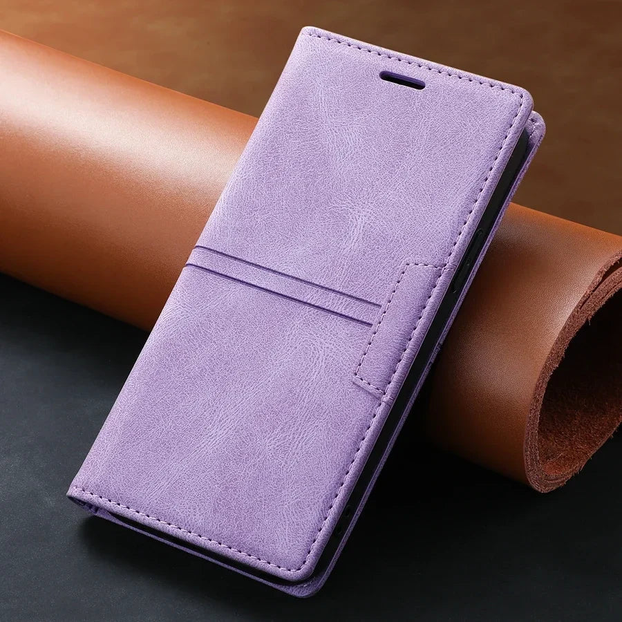 PU Leather Wallet Flip Case for Google Pixel with Card Holder