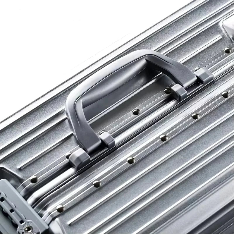 Berlin – Aluminum-Magnesium Business Suitcase (TSA Lock, 4 Sizes)