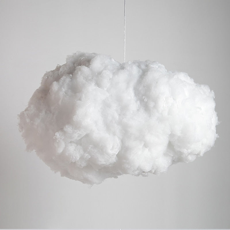CloudAura – Dreamy Cotton Cloud Chandelier for Soft Ambient Lighting