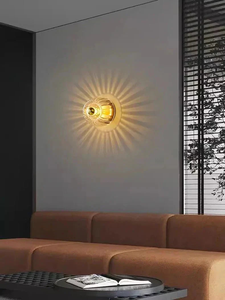 Scandinavian Bauhaus Wall Lamp – Nordic Glow