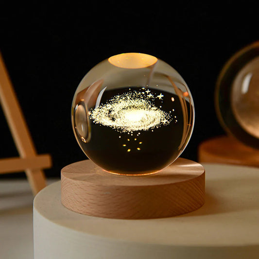 CosmoGlow 3D Solar System Globe Night Light