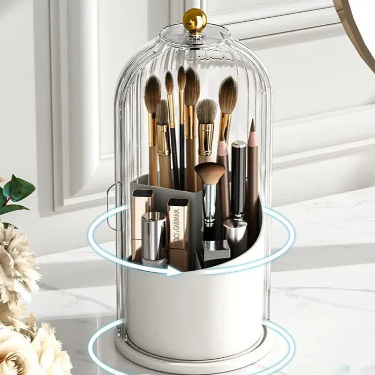 OrganizeLuxe – Luxe acryl cosmetica organizer met 360° rotatie