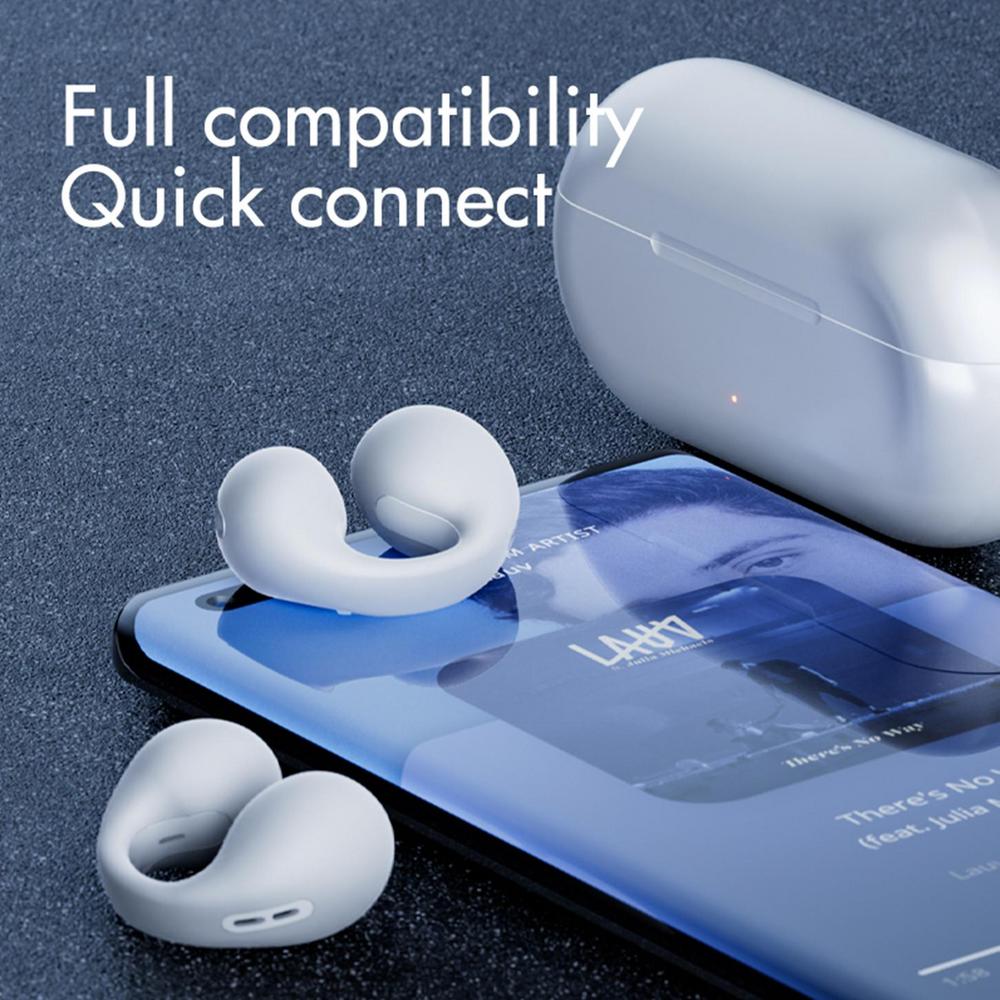 Wireless Open-Ear Bone Conduction Earbuds with Bluetooth 5.3