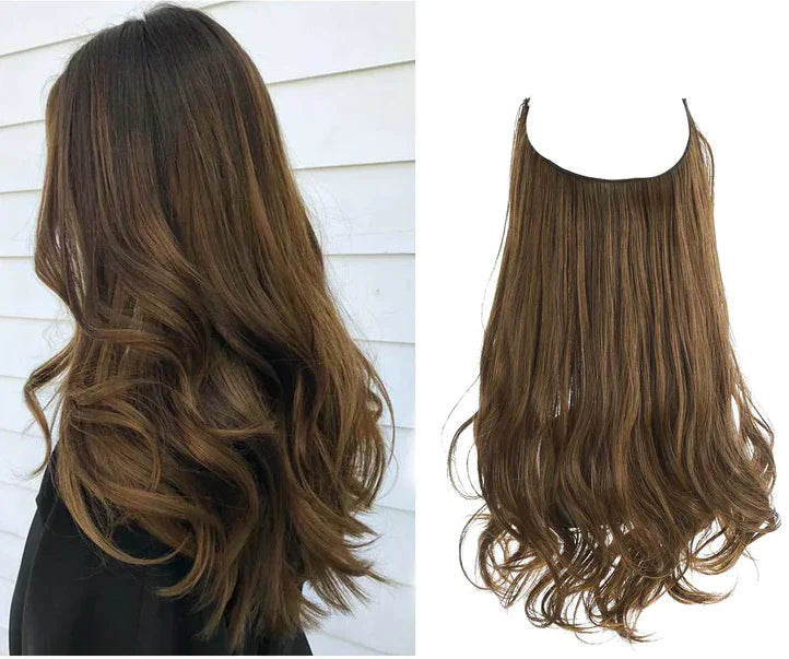 Natural Human Hair Extensions Clip-In Hair Length Extensions