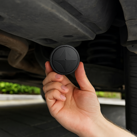 SecureTrack Mini Magnetic GPS Tracker – Real-Time Location for Vehicles, Pets & Valuables