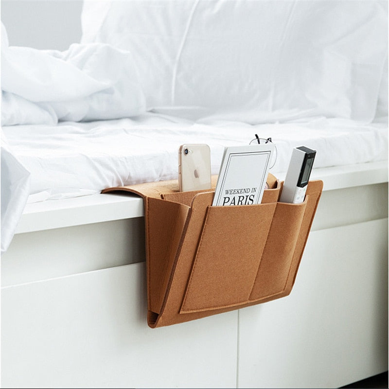 Bedside Storage Organizer Pocket