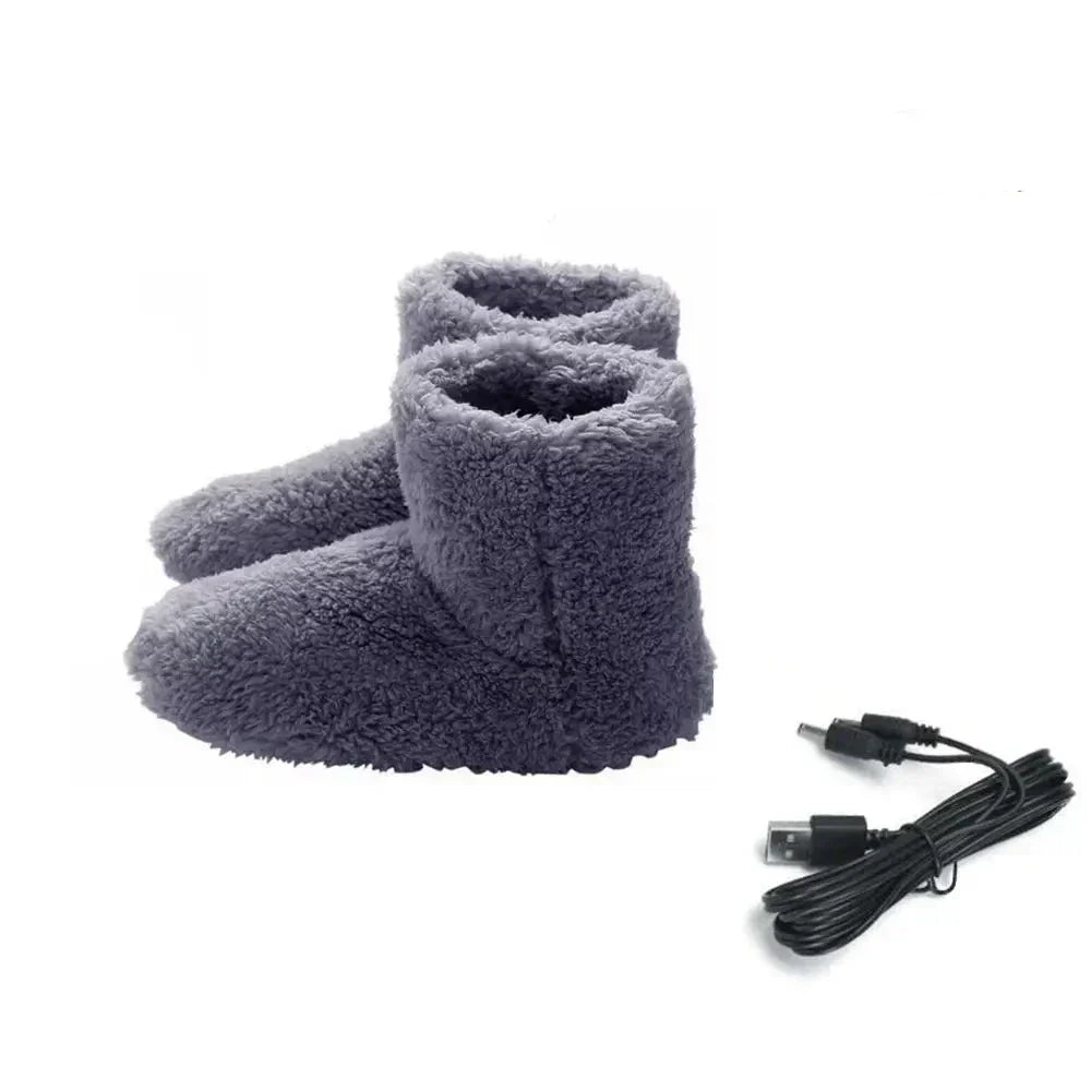 WarmHaven - Soft Heated Slippers for Your Feet