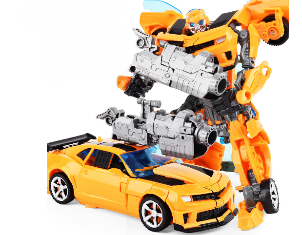 2-in-1 Transforming Robot Car Toy for Kids