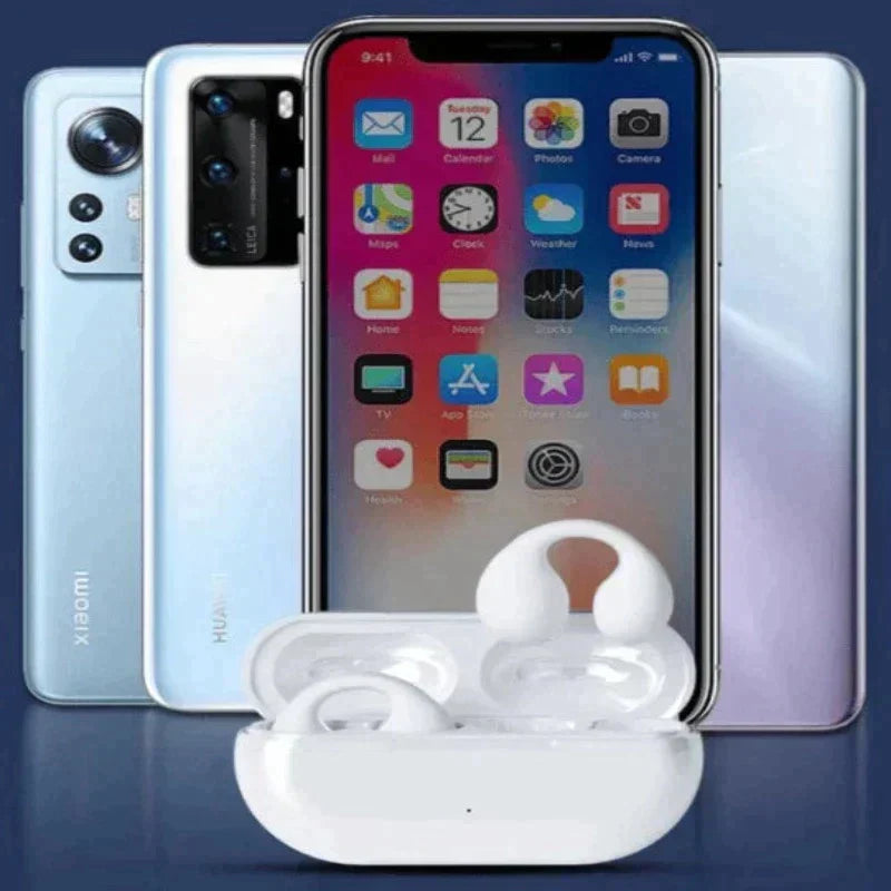 Wireless Open-Ear Bone Conduction Earbuds with Bluetooth 5.3