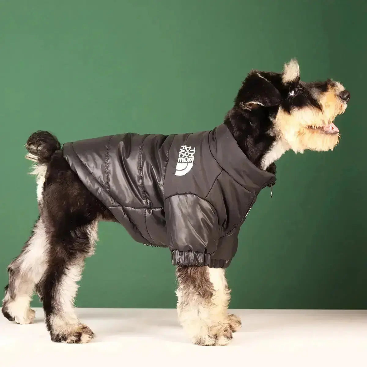 Warme Haustier-Steppjacke mit Entendaunen Hundemantel