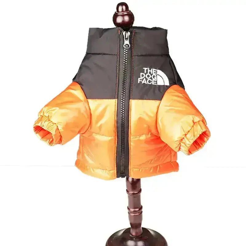 Warme Haustier-Steppjacke mit Entendaunen Hundemantel