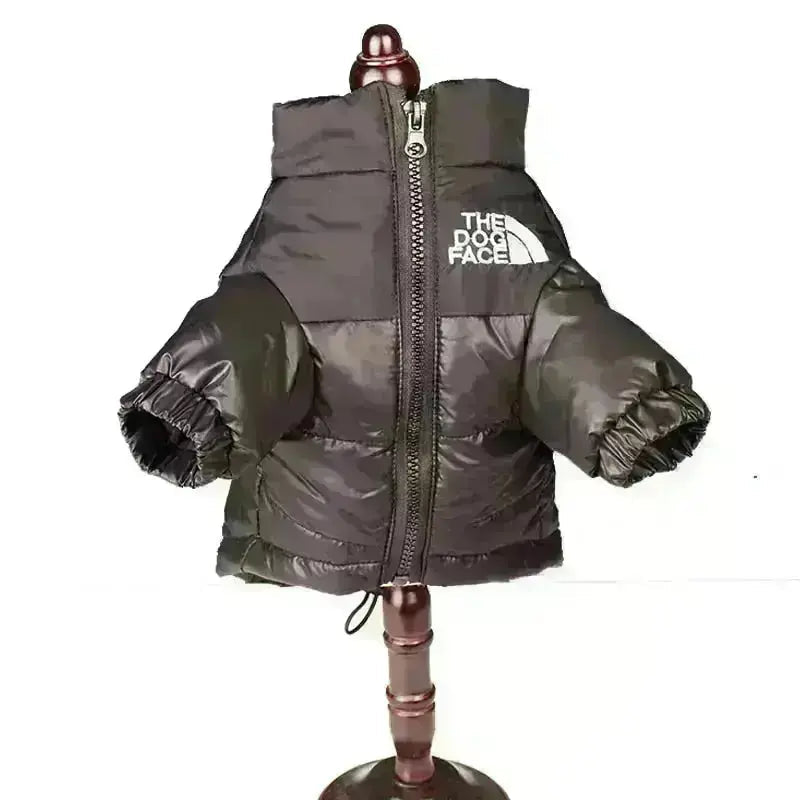 Warme Haustier-Steppjacke mit Entendaunen Hundemantel