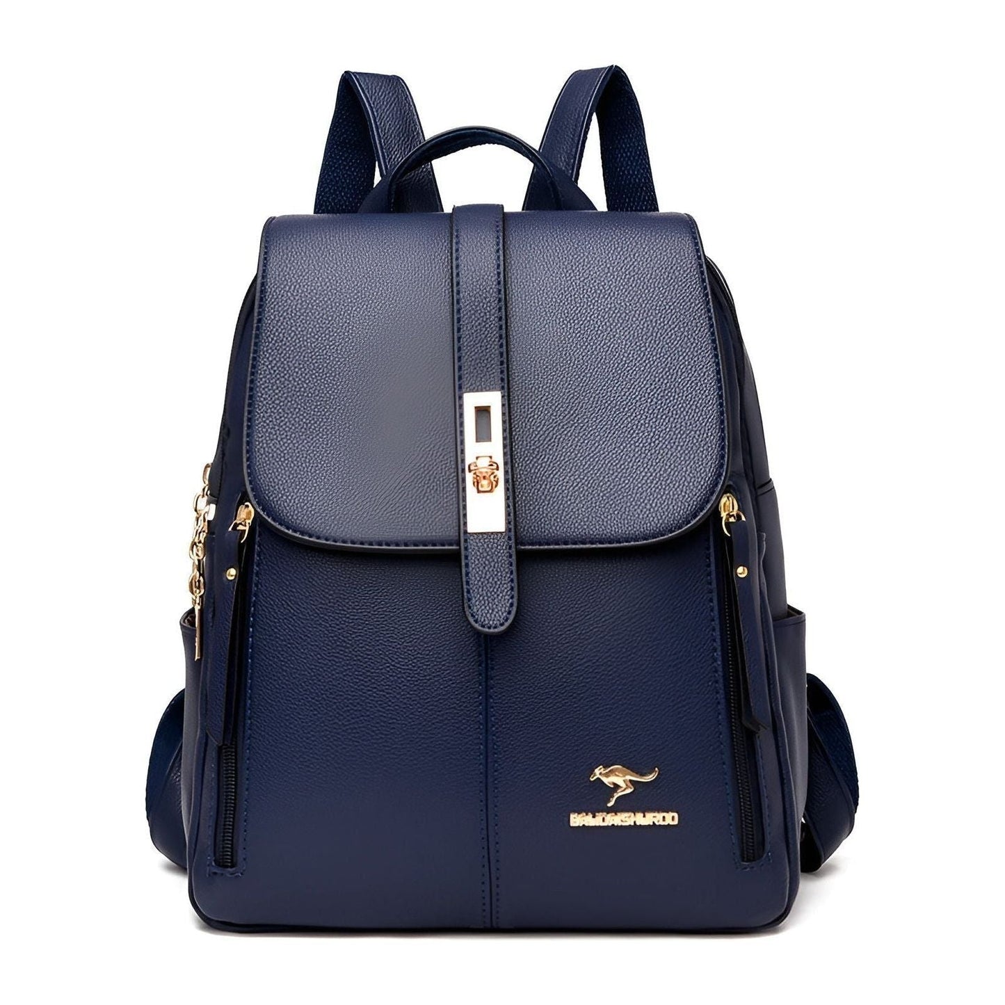 Elegant Women’s Waterproof PU Leather Backpack – Everyday & Office Bag