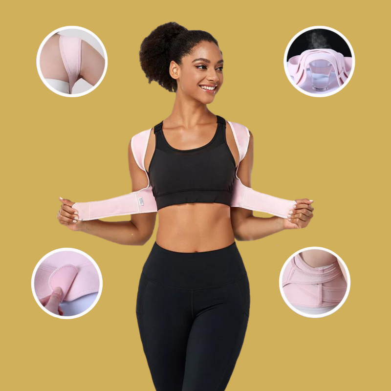 PostureForm Adjustable Back Support Brace