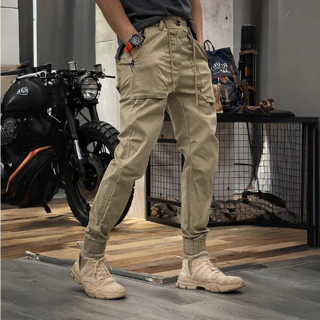 Men’s Stretch Cargo Pants with Utility Pockets