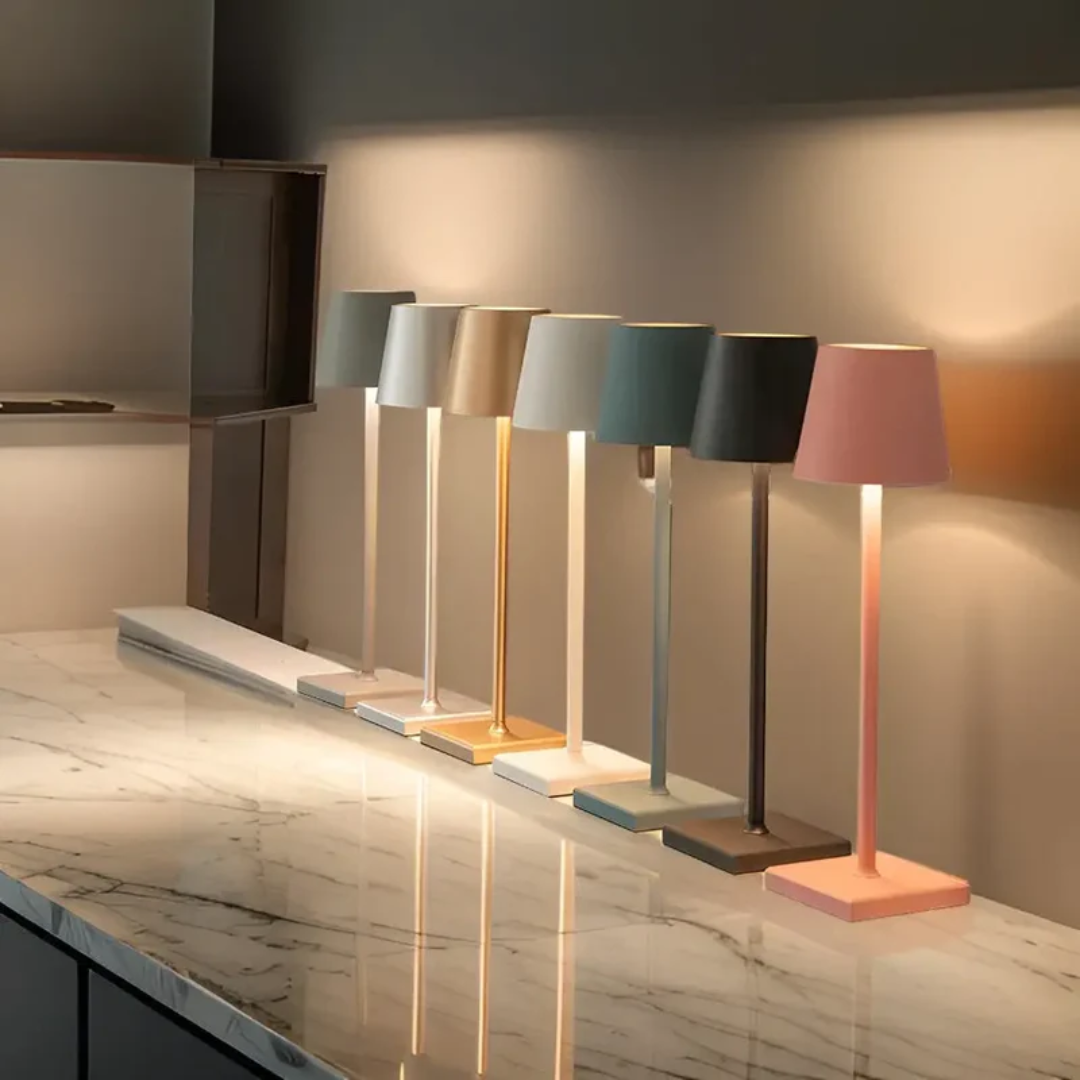 NordicAura – Multifunctional Wireless Rechargeable Table Lamp